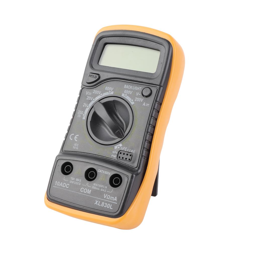 XL830L Digitalmultimeter mit Hintergrundbeleuchtung Tragbarer Spannungs- und Stromtester Intelligentes Voltammeter