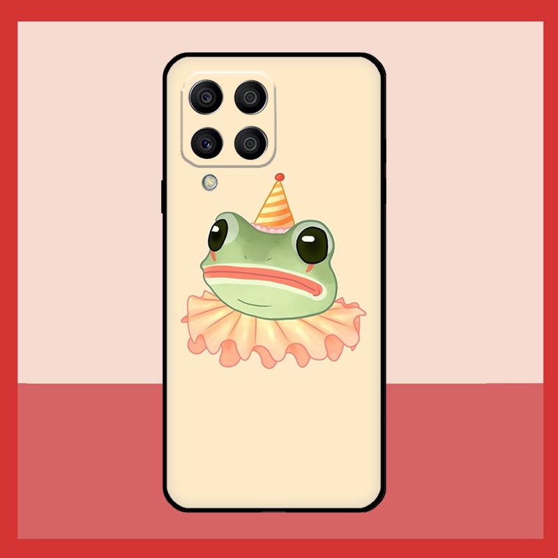 Cute Cartoon Frog Case For Samsung Galaxy M56 M12 M06 M32 M52 M35 M55 M15 M11 M13 M14 M16 M36 M31 M53 M34 M54