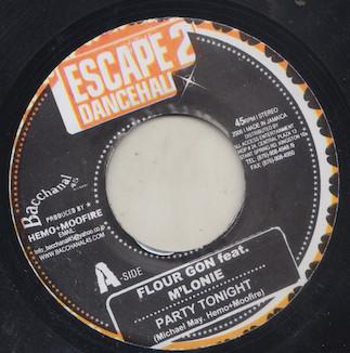 

7inch Record FLOURGON, M LONIE / JOHNNY P, HARMO - Party Tonight / Good Again NONE Escape 2 Danceh Jamaica Reggae, Ska & Dub Used