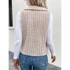 Autumn and winter new fashionable casual simple sleeveless versatile vest jacket for women