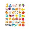 Children Wooden Stacking Blocks Toys Animal And Fruit Beads For Cognitive Play