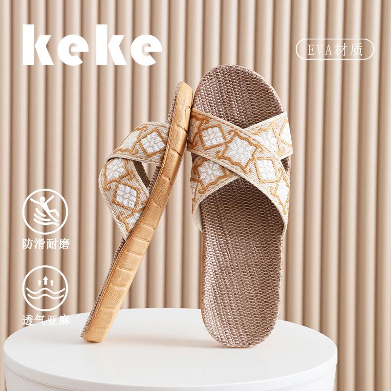 

Льняные тапочки на все сезоны, мужские, для пар, для дома, нескользящая мягкая подошва, удобные женские хлопково-льняные сандалии, весна и осень, фабрика 44-45 (choose freshman for fat and wide feet)