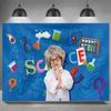 Crazy Science Fun Theme Party Decoration Background, Scientist Boys and Girls Birthday Party Decoration Photography Background