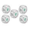5Pcs Mahjong Wind Direction Dice East South West North Sphere Entertainment Game Dice