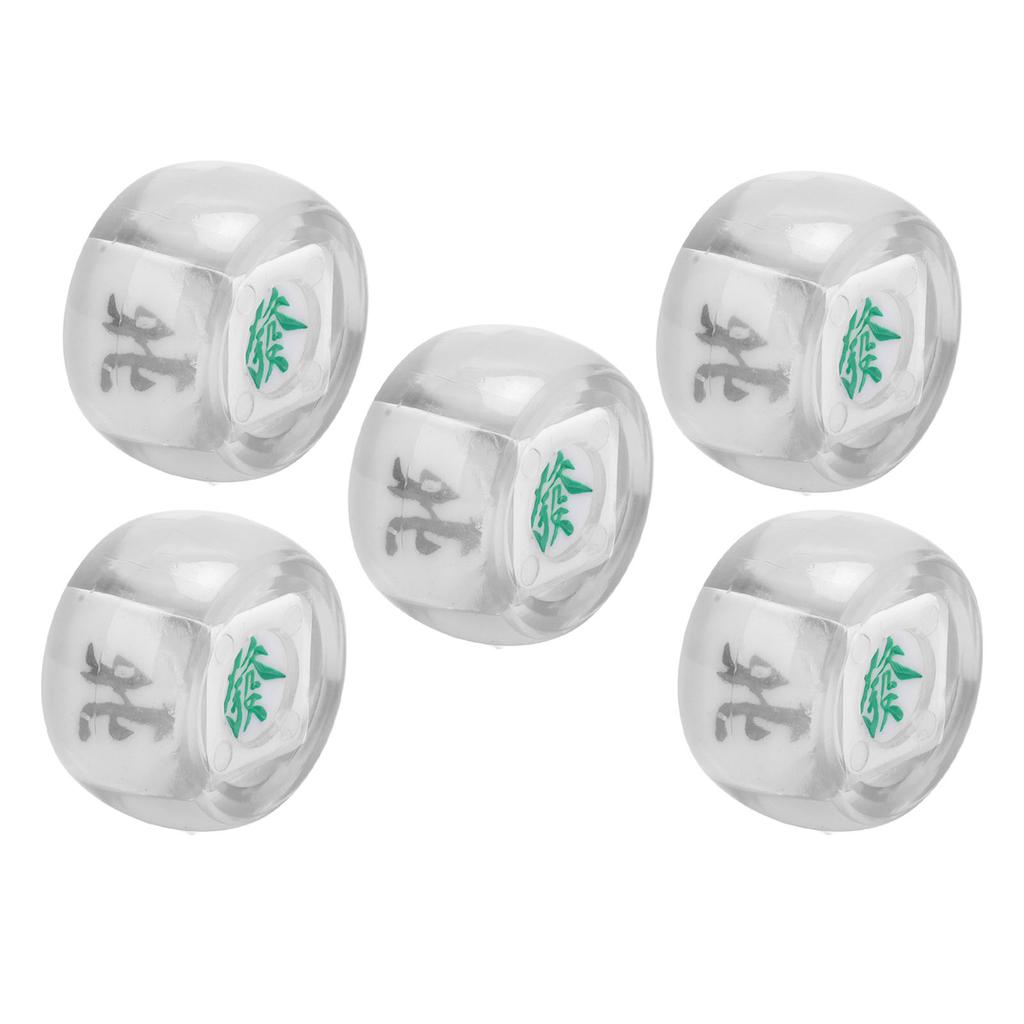 5Pcs Mahjong Wind Direction Dice East South West North Sphere Entertainment Game Dice