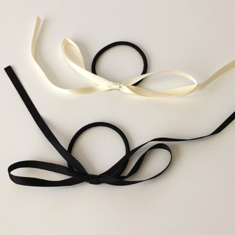 MYBOBU Ribbon Hair Tie (thin Set)