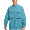 New Nike ACG 'Orb Weaver' Shirt Men's Smoke Blue/Lightning Blue/Mountain White HJ2466-006