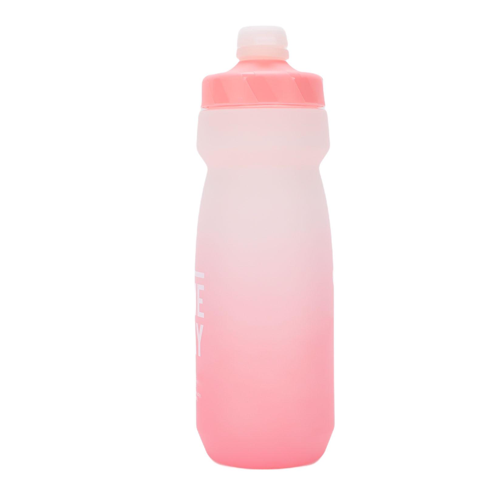 

Cycling Water Bottle 760ml Leak Proof Bike Squeeze Water Bottle for Outdoor Sports with Sealed Spout Wide Mouth Pink