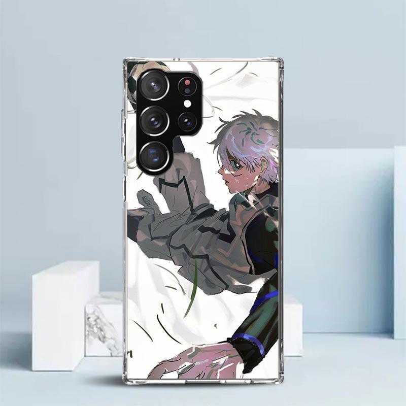 Blue Lock Nagi Seishiro Soft Cover for Samsung Galaxy S25 Edge S26 S24 S23 Ultra Phone Case S22 S21 Plus S20 FE Print Pattern Sh