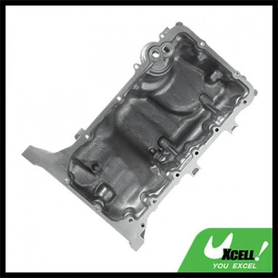 UXCELL 1 Pc No.264382 Engine Oil Pan for Honda Civic 2006-2011 Steel Silver Tone