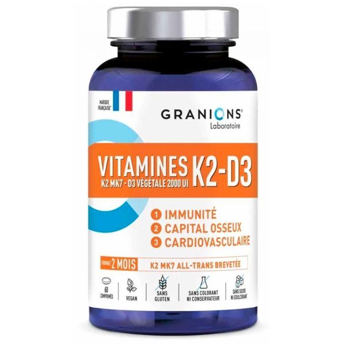 Granions Vitamines K2-D3 60 Unités