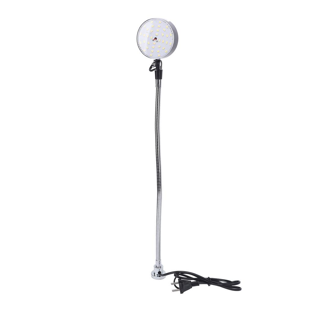 LED Maschinenleuchte 15W mit 50cm flexiblem Schwanenhals Magnetfuß Werkzeuglampe für Drehbankarbeiten