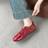 Fashion Round Toe Women's Flats Shoes Fashion Casual Designer Elegant Loafer 2025 New Brand Soft Women Single Shoes Zapatillas De Mujer