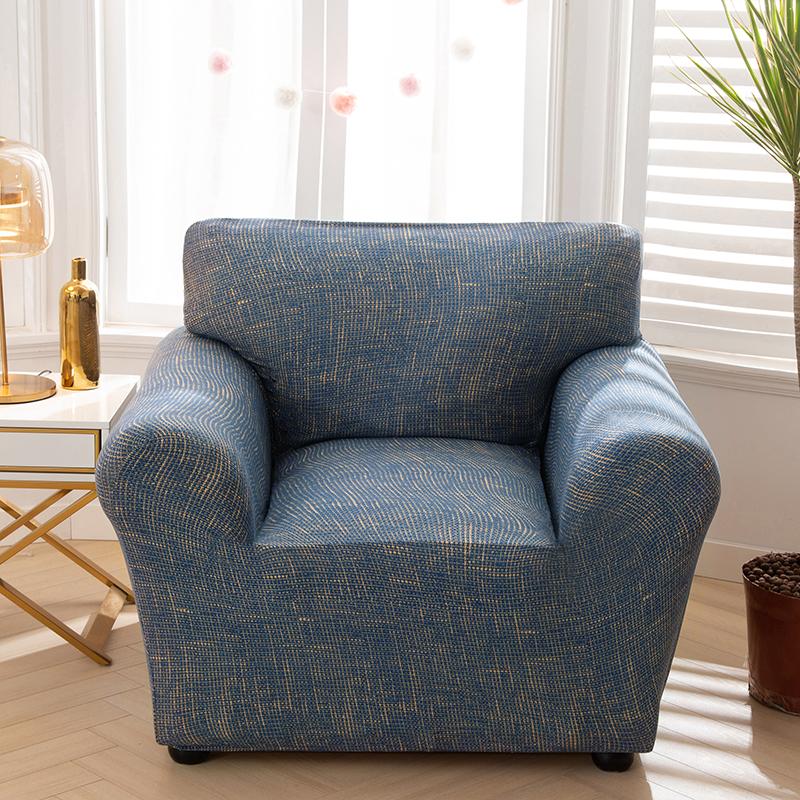 Armchair Cover Elastic Sofa Cover Cotton Stretch Sofa Covers for Living Room Copridivano Slipcover for Single Sofa Couch Cover