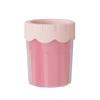 Reusable Pet Paw Cleaner Mud Removal Dog Foot Dirt Removal Brush Dog Foot Washing Cup  Outdoor