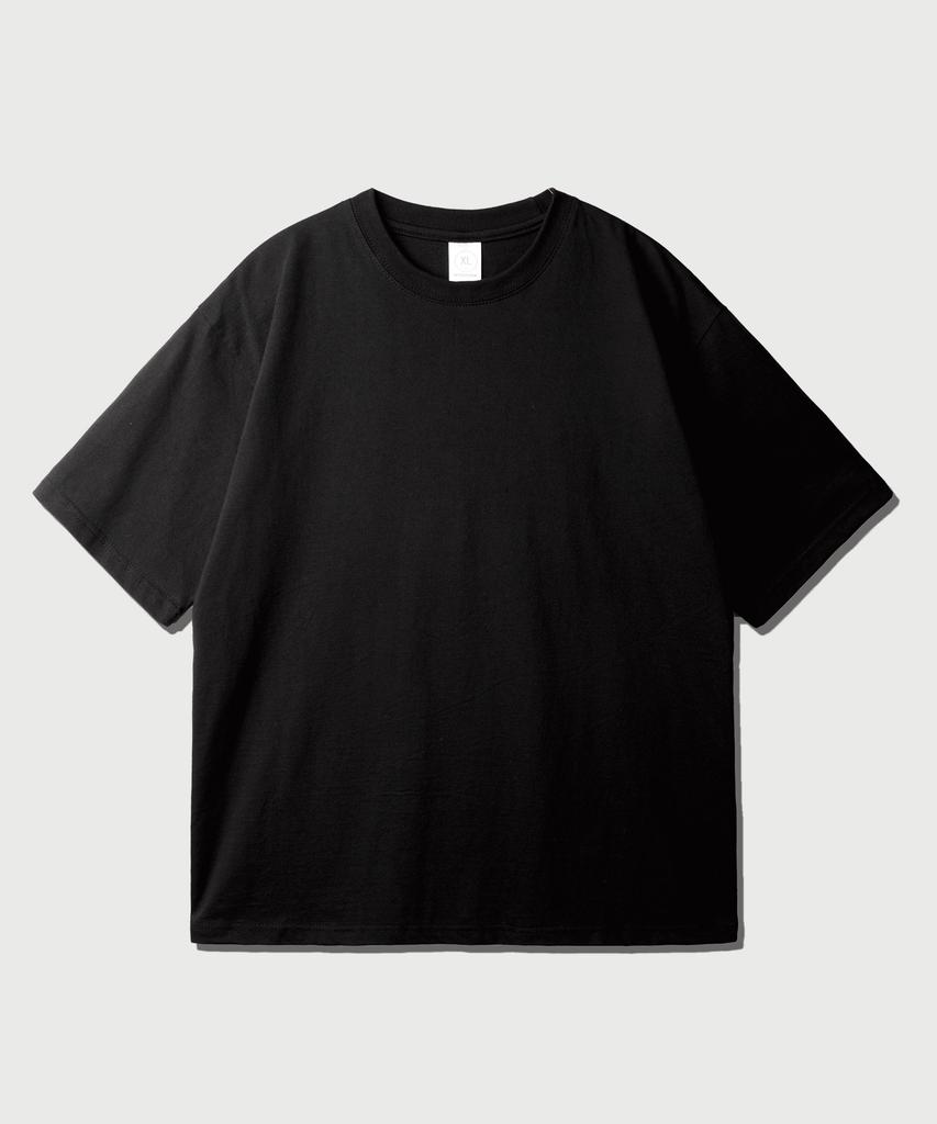 JEMUT [2Pack] Effect Regular Short Sleeve T-Shirt Oyst2624 (A Type)