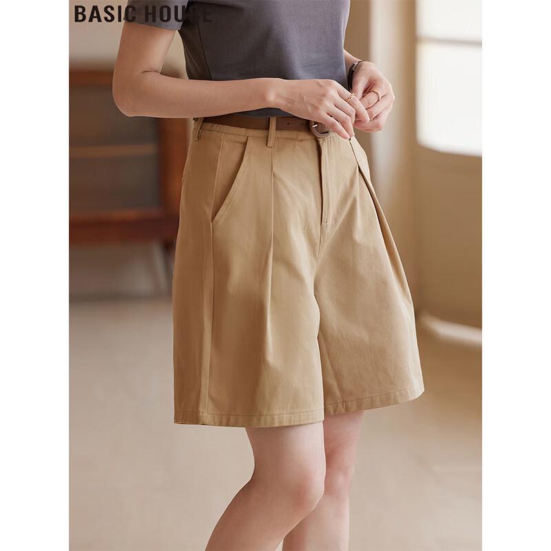 Basic House Women s Cargo Bermuda Shorts XL хаки