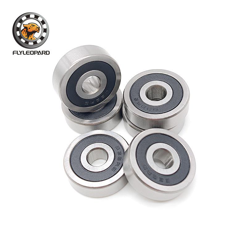 In-stock 6900 2RS Thin-walled Deep Groove Ball Bearing, 10x22x6, High-speed Motor Bearing with Blue Rubber Seal.