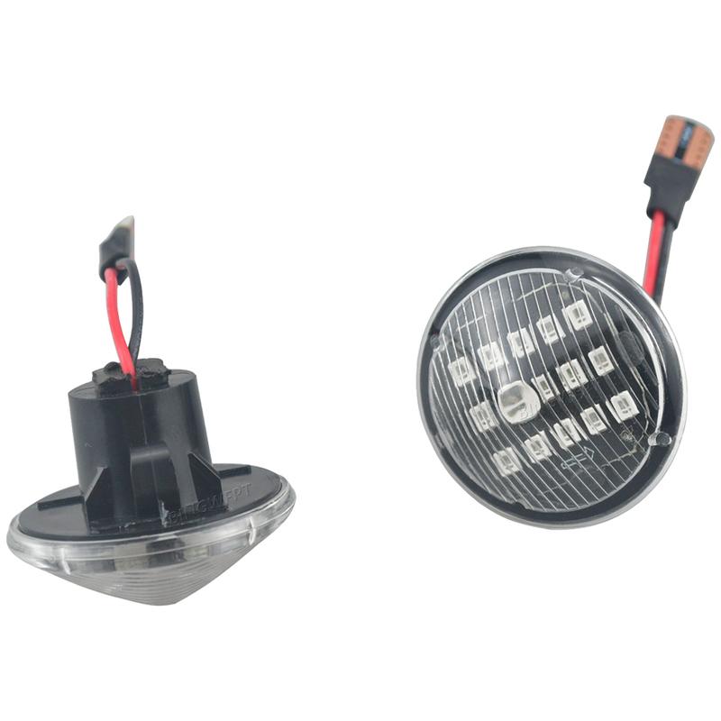 Left+Right For Fiat Punto 1999-2010 For Doblo 2001-2005 Car LED Dynamic Side Marker Turn Signal Light