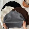 Thick Solid Knit Sweater for Baby Boys and Girls Winter Warm Base Layer Top