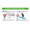 304 Stainless Steel M6 M8 M10 M12 Square Bolt U-screw Square Clamp Square Pipe Clamps Right Angle Bolt With Baffle