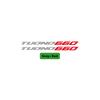 POSFIRA Motorcycle Headlight Sticker Vinyl Decals for Aprilia Tuono 660 Tuono660 2021 2022 2023 2024 2025 Decoration Accessories