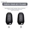 Abs Carbon Fiber Style Car Key Case Cover For Peugeot 207 208 3008 206 308 508 2008 407 5008 301 For Citroen C3 C4 C5 Berlingo