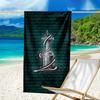 Flumi-nense Football Club  Printed Beach Towel, Super Soft Microfiber, Perfect Gift Birthday, for Pool, Beach, Travel, for family and friends