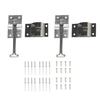 Stainless Steel RVs Door Holder Latches Catch for Trailer,Camper,Cargo,Truck 4" 6'' Door Catch Latches T-Style Holder