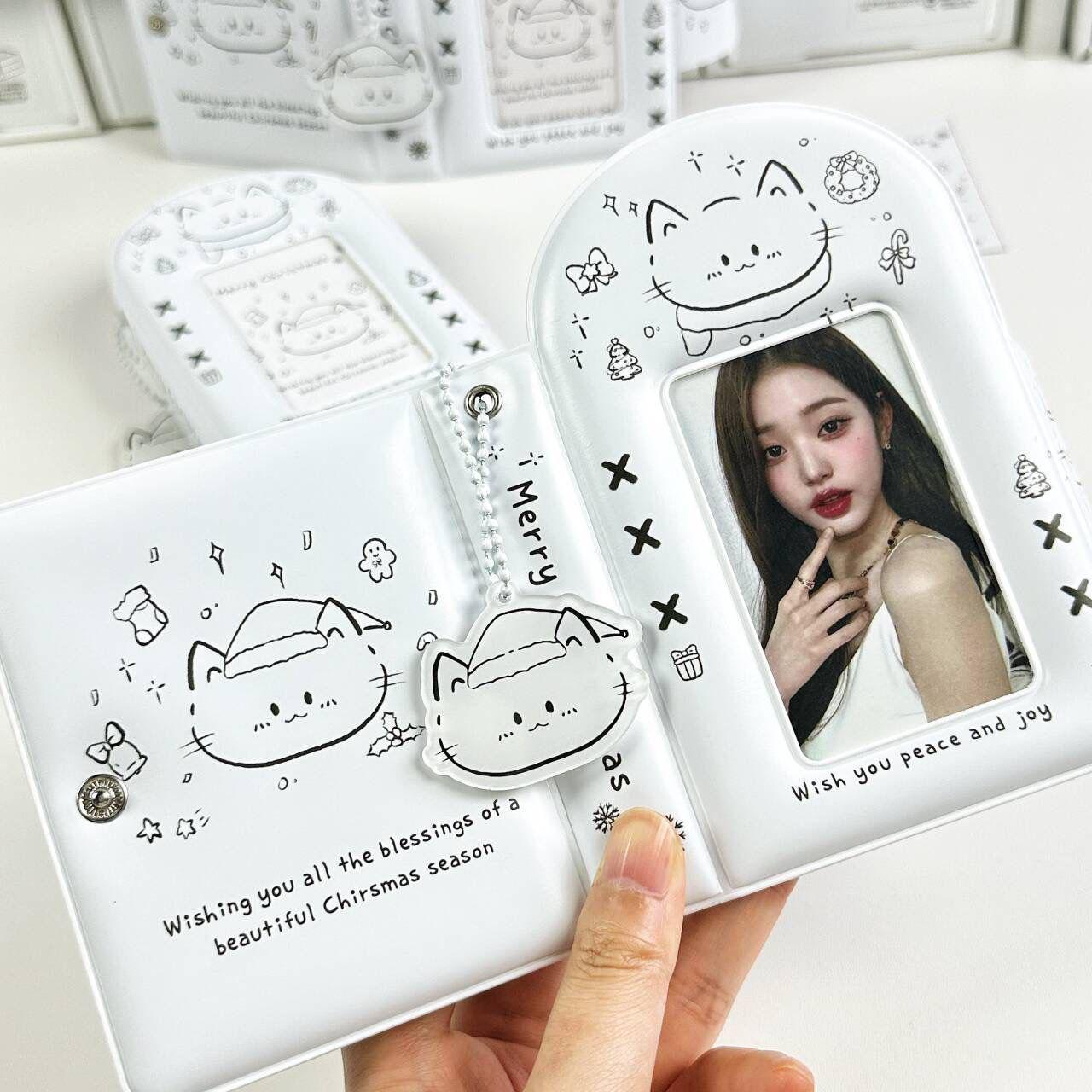 

Мультяшный альбом для хранения карточек 3 дюйма с полым дизайном для карточек айдолов-звездочетов