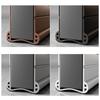 1pc Door Seal Draught Excluder Against Insects Weatherproof Blocker Sound Insulation Door Stopper Door Bottom Sealing Strip