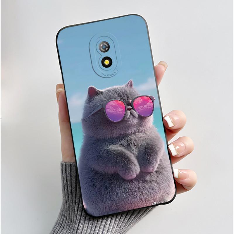 Case For Itel A16/A16 Plus/A23/Itel Alpha Lite Anime Style Bumper Soft Silicone Jelly Black Case Trendy Painted Shockproof Cover