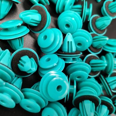100/20PCS Clip de Panneau de Porte de Voiture avec Anneau d'Étanchéité Rivet de Fixation Automatique Clip de Pare-chocs Retenue Accessoires de Retenue d'Intérieur de Voiture