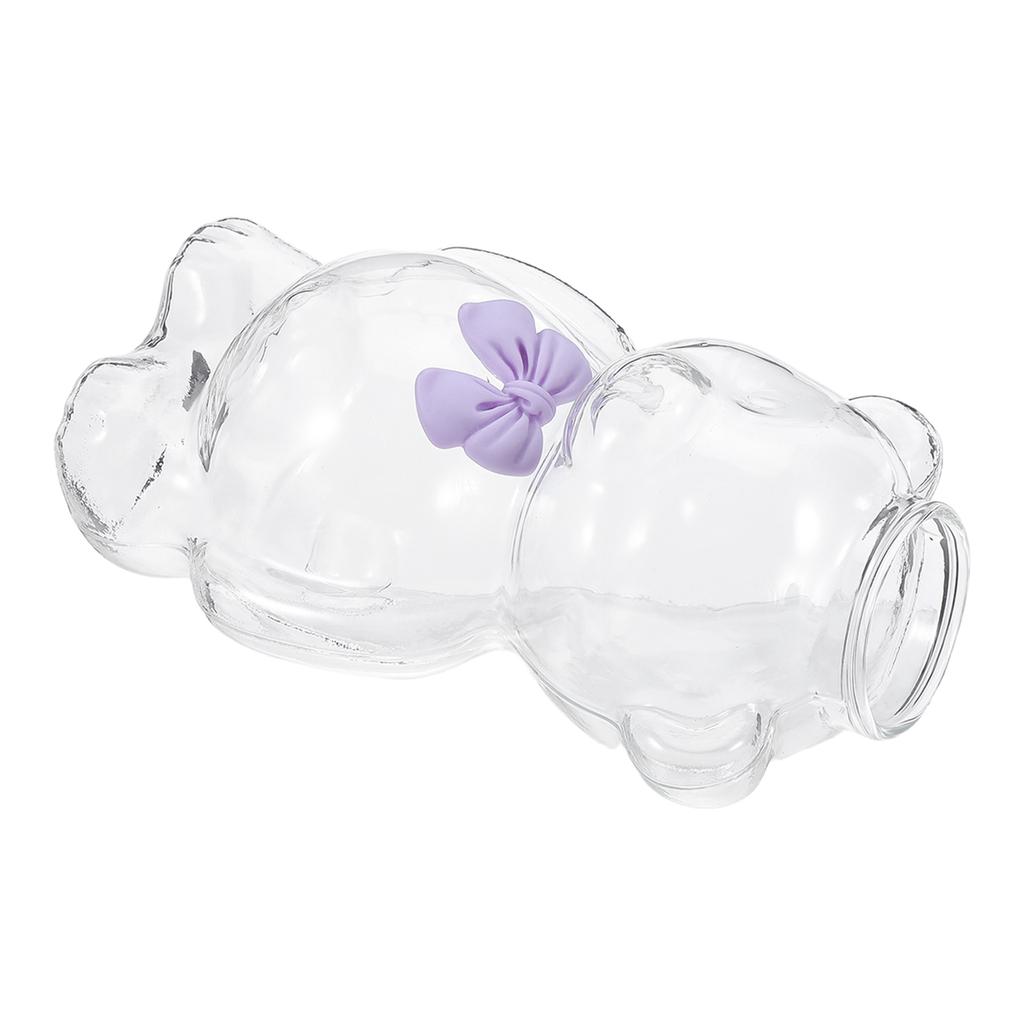 Szklanka w kształcie misia Kreatywny przezroczysty kubek do kawy Filiżanka do latte Świąteczny kieliszek do wina koktajlowego Zaopatrzenie na przyjęcie świąteczne