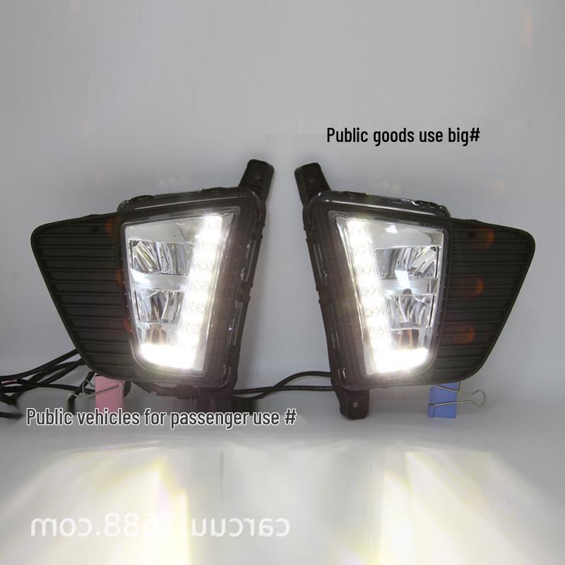 Hyundai IX25 2014-17 Дневные ходовые огни Низкая комплектация с рамкой