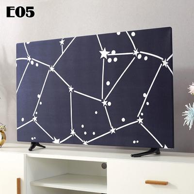 Funda a Prueba de Polvo para TV Toalla Doméstica 32/43/50/55/65 pulgadas Funda Colgante para TV LCD Cubierta Decorativa Universal para TV del Hogar