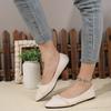 Versatile Single Shoe, New Style - One-piece Slip-on Low-cut Flat-bottom Women's Shoes