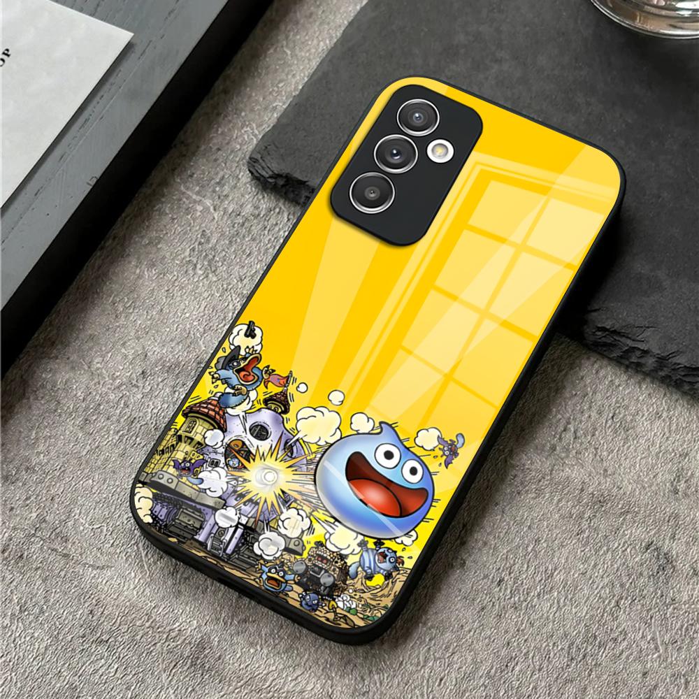 D-Dragon Quest Slime Phone Case For S25 Ultra Samsung S26 S23 S24 Plus S22 S20 S21 Fe A54 A34 A53 A16 Glass Cover