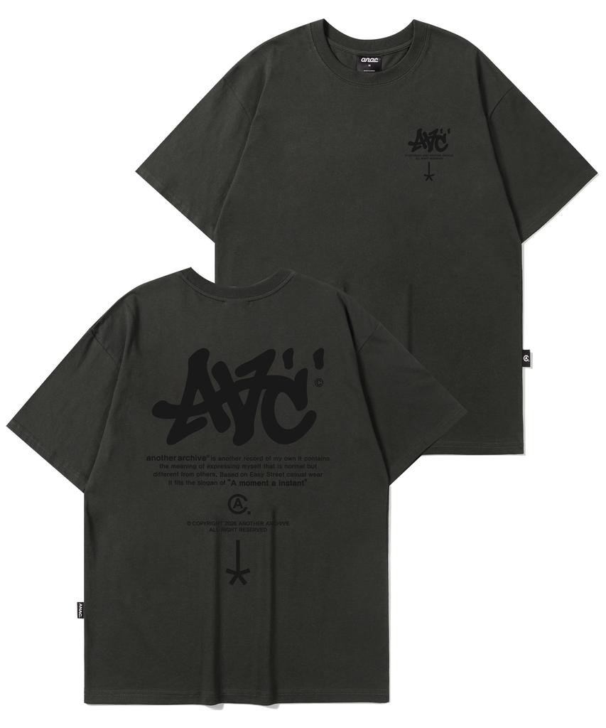 ANOTHER ARCHIVE Fb Aac Sign Logo Short Sleeve T-Shirt_White