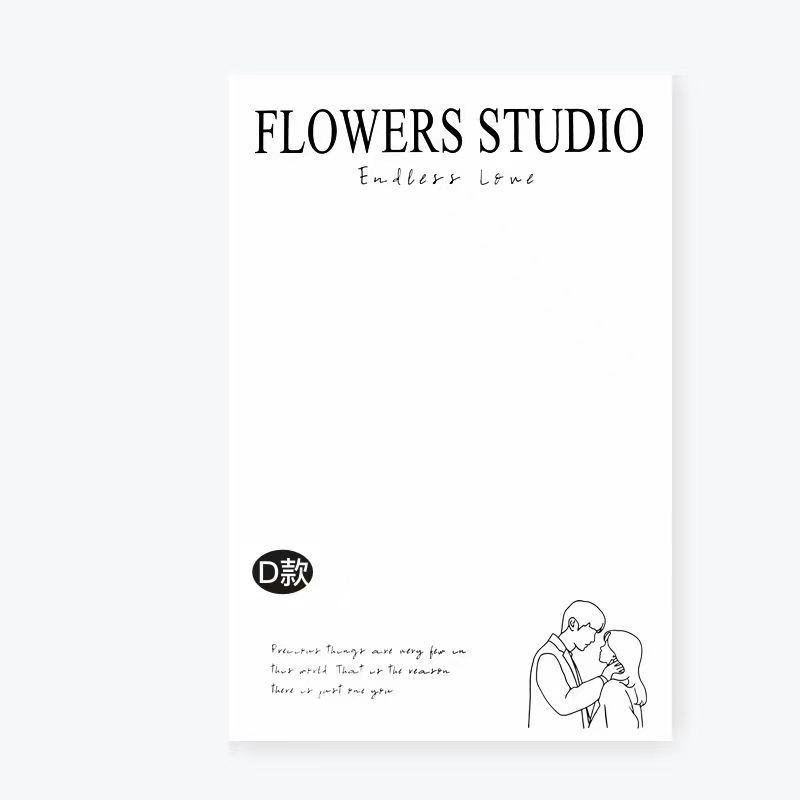 Trendy Floral Kraft Paper for Bouquet Wrapping