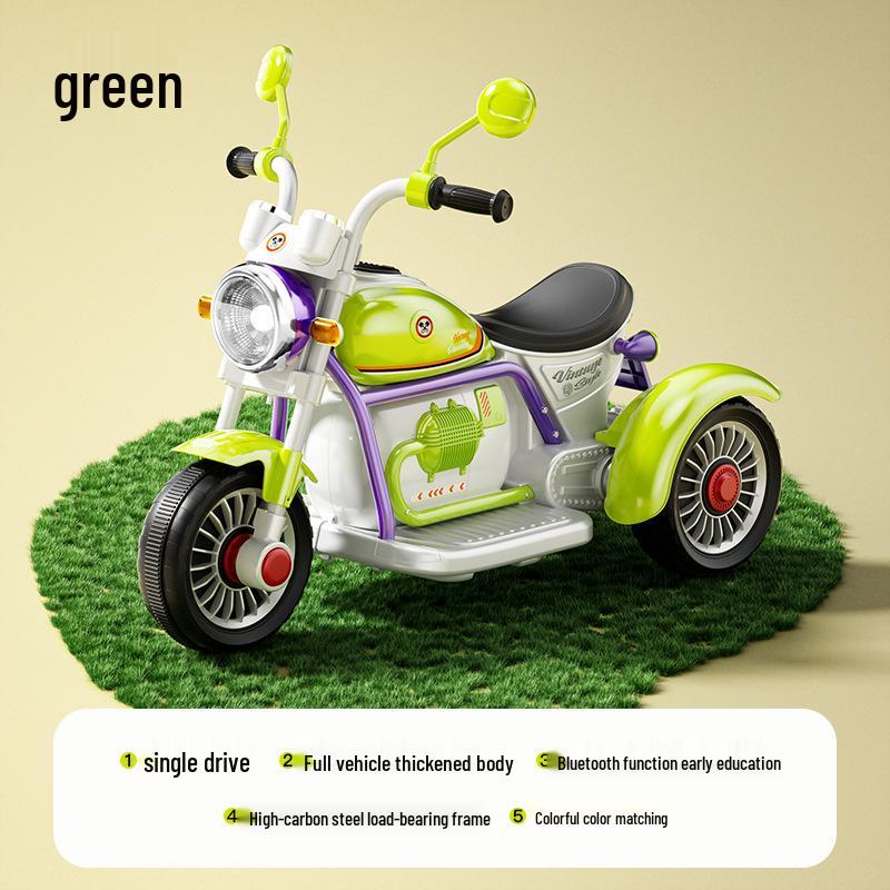 

Новый электрический трехколесный мотоцикл-каталка с дистанционным управлением для детей в возрасте 1-8 лет