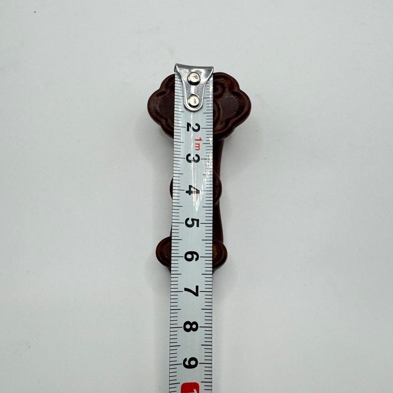 Live Antique Xiuyu Jade Plaque with Fu Character and Old-Style Craftsmanship