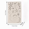 Silicone Silicone Fondant Mold Non Stick Moon Star Mold Sugarcraft Mold  Chocolate Candy