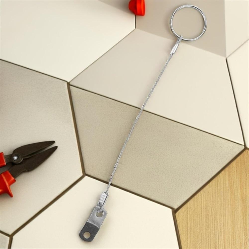 2 Pcs Stainless Steel 304 Lanyard Cable Safety Tether Wire For Loss Prevention 1 Loop With Quick Release Ring & Rubber Coating