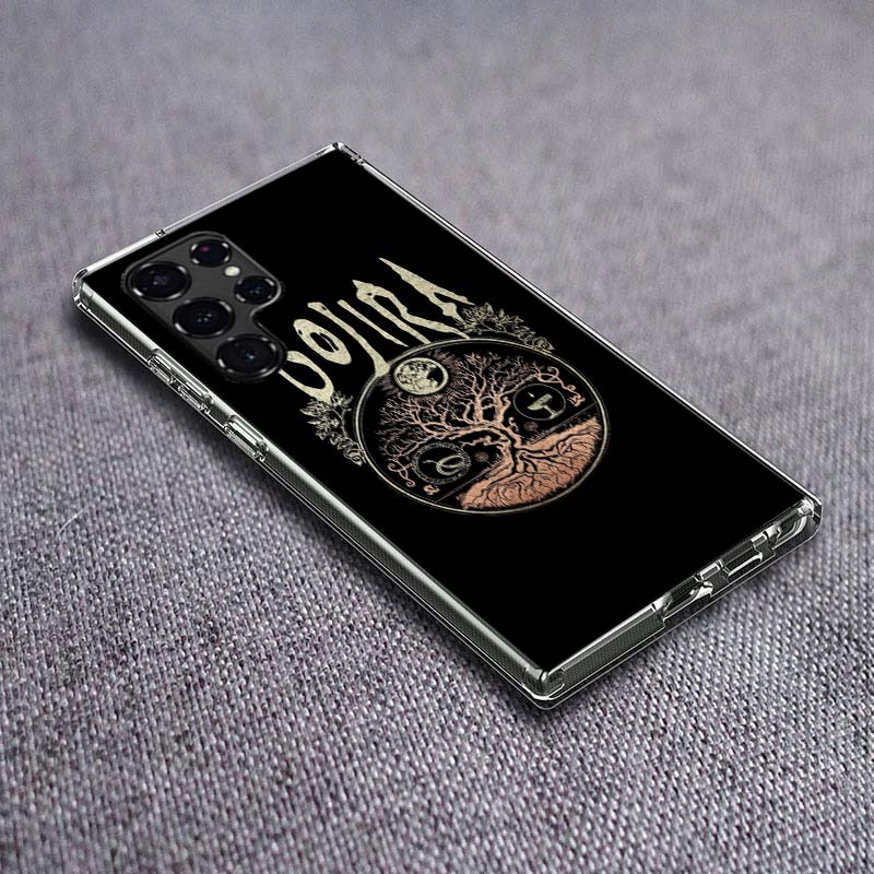 G-Gojira Band Phone Case For Samsung Galaxy S24 S23 S21 S20 FE S22 S26 Ultra S25 Edge S10 Plus Cover Clear TPU Capa Shell Coque