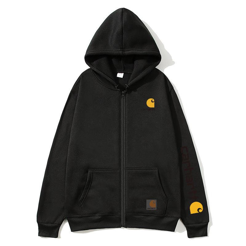Carhartt Print Reißverschluss Hoodie für Damen & Herren: Trendige Herbst-/Winter-Oberbekleidung