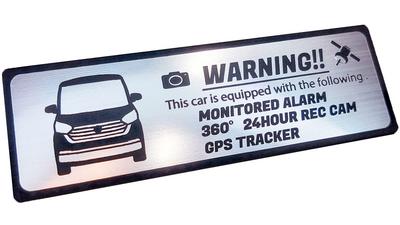 [Honami Works] B21 Series DAYZ ROOX Security Emblem 24-Hour Surveillance Dash Cam GPS Tracker Sticker