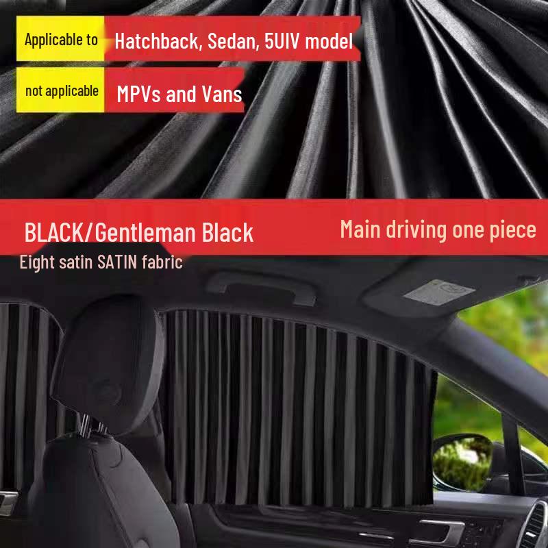 

Universal Magnetic Car Sunshade Curtains for Small Cars – Sun Protection & Heat Insulation Peacock Green