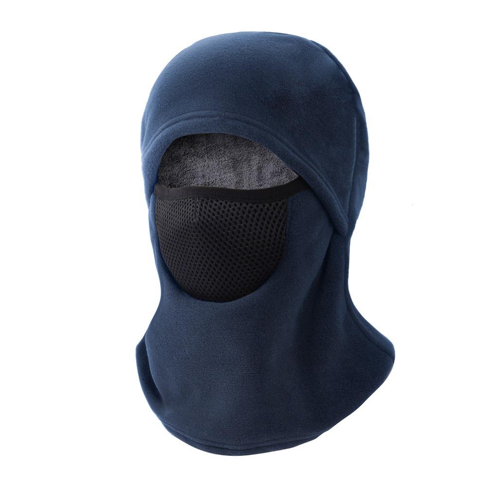 Breathable Balaclava Cycling Cap Fleece Ski Windproof Cap Warm Hat Mask Winter