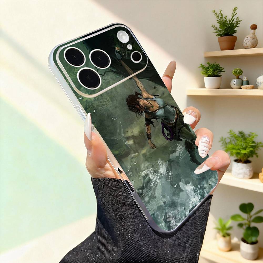 L-Lara C-Croft Cool For iPhone 17,16,15,14,13,12,11,Pro,Max,Plus,Mini,SE4,E Magnetic For Magsafe Wireless Phone Case
